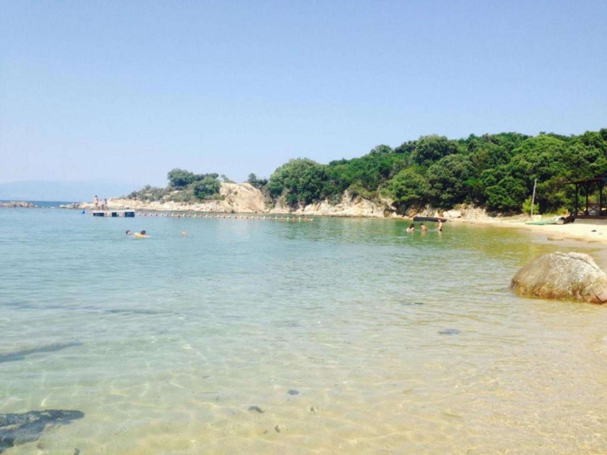 Ammolithos Beach Stavros  Exterior foto